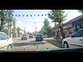 رانندگی در شهر سیاهکل گیلان 4k شمال ایران driving in siahkal city gilan north of iran