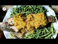 how to make fry fish with water mimosa របៀបធ្វើត្រីបឹងកញ្ឆែត khmer food in home cambodia food