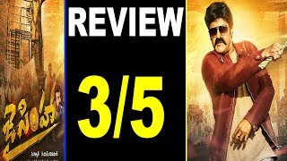 NBK's Jai Simha Movie Review And Rating  #NBK102  KS Ravi Kumar  Nayanathara