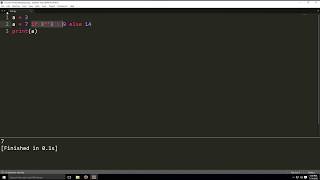 python tutorial for beginners online course - Ternary Operator