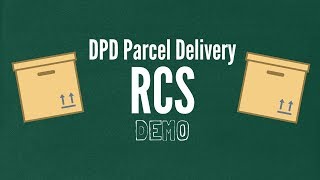 DPD Parcel Delivery RCS Messaging Demo from IMImobile (2019)