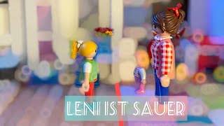 Playmobil Familie May - Leni ist sauer - Geschichte für Kinder - Hof Sonnenblümchen