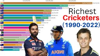 top 20 richest cricketer in world (1990 - 2022) || richest cricket player world 2022 | net worth