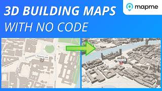 How to Add 3D Buildings to Your Interactive Map - No Code (Mapme Tutorial)