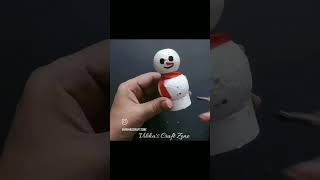 Snowman Craft| DIY Snowman|Christmas Craft