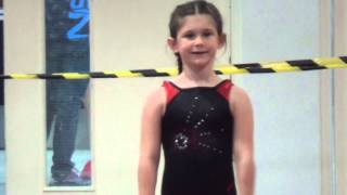 Maddy Threlkeld SEASAC Gymnastics Competition 2014