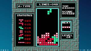 NES Tetris Gameplay 2