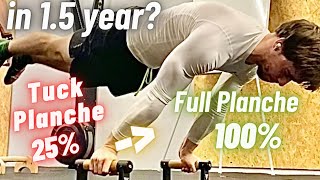 ROAD TO FULL PLANCHE ! (NOT EASY!)