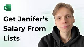 How to Get Jenifer's Salary From the List using VLOOKUP [2026 Easy Guide]