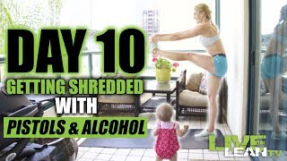 HOME SHRED #4 (BODYWEIGHT HIIT WORKOUT) | Live Lean Shred Ep. 10 | LiveLeanTV