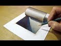 How to Draw Hole Trap - Drawing  a Hole - 3D Art by Vamos