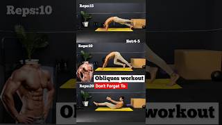 🤫7 min legendary🔥 obliques ( No Equipment Bodyweight Workout) #youtube shorts #viral #fitnessbymaddy