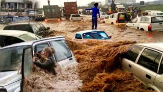 Currently..!! Flood in Sicily Italy, Bad weather in Licata