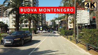 🌴Budva🌞Walking Tour🏖️Montenegro🇲🇪2024📷4K60