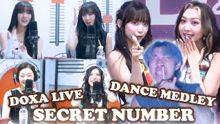 DITA/MINJI X ATEEZ?! - [Reaction] SECRET NUMBER - DOXA Live & Idol Radio Dance Medley