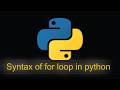 Python For Loop Tutorial | Lunar Computer College