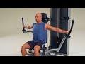 matrix fitness versa series pec fly rear delt setup u0026 movements