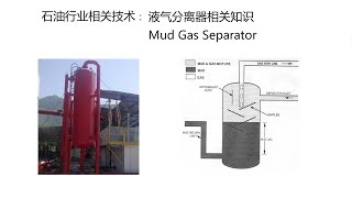 液气分离器 | 泥浆液气分离器 | 油气侵 | Mud Gas Separator | Poor Boy | Mud Leg