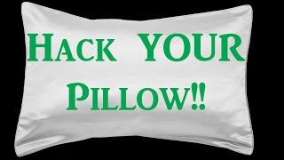 Pillow Hacks?! Top Ten Uses For Pillows