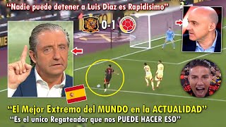 DESTROZADOS! PERIODISTAS ESPAÑOLES REACCIONARON ASI a COLOMBIA VS ESPAÑA 0-1 HOY