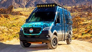 Inside Nomad Vanz $200,000 Off Road 2019 Mercedes Sprinter