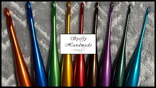 Metal Rainbows Ergonomic Crochet Hook Set Review from Temu