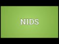 nids meaning