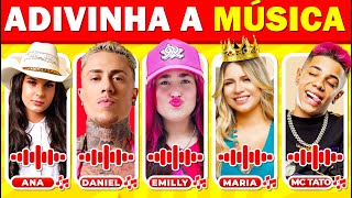 🔊 Adivinha Quem Está CANTANDO ✅🎤 | 60 Musicas  | Quiz de Musica