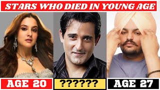 12 Bollywood Actors Who Died In Young Age - Tunisha Sharma - Sushant Singh Rajput - Sidhu Moose Wala
