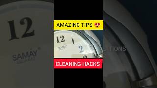 HOW TO CLEAN CLOCK #kitchentips #cleaning #cleaningtips #shorts #viral #tipsandtricks #lifehacks