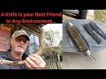 Case XX Camping Knife Repair! Replaced Plastic Handles With Stag Deer Antler