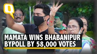 Bengal Bypolls | Mamata Wins Bhabanipur, TMC Clinches Jangipur, Samserganj Too | The Quint