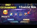 I SPENT ONLY 125 DIAMONDS AND GOT YU ZHONG EXORCIST SKIN!🤯WATCH TO FIND OUT HOW!!!😲