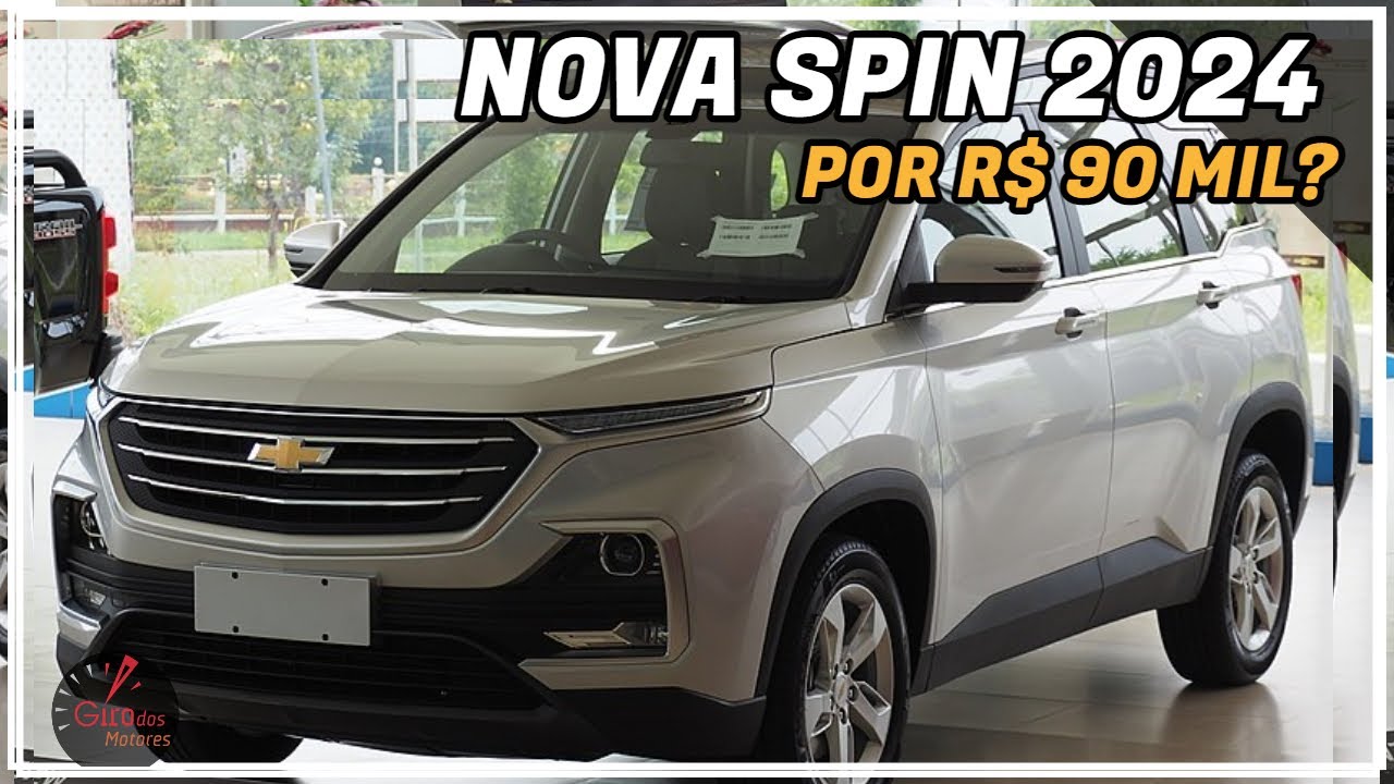 NOVA CHEVROLET SPIN TERA APARENCIA DE CAPITIVA E PREÇO MAIS BARATO ...