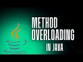 Method Overloading | Compile-Time Polymorphism in Java Explained