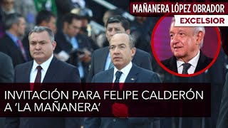 López Obrador invita a Calderón a explicar relación con García Luna