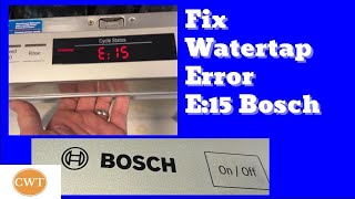 Fix Your Bosch WATERTAP Error Code E:15 #diy #bosch