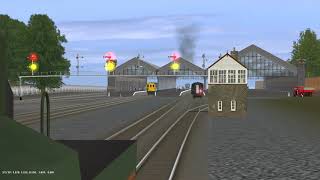 Trainz Loco CAB Session -  Rebuilt Merchant Navy