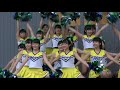 4k 常磐大学高等学校チアダンス部1@常磐大学・2017ときわ祭 japanese high school girls dance 高中女生熱舞 文化祭 禁転載.