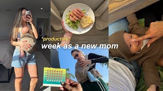 PRODUCTIVE MOM VLOG 😅 why I'm getting back on the pill, lots of home updates, my recent favorites!