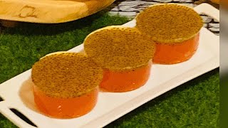 NANNARI SHERBET PUDDING |  ඉරමුසු පුඩිම | நன்னாரி சர்பத் புட்டி௩்