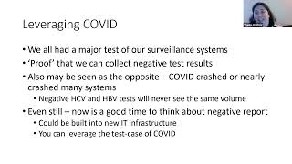 Hepatitis VLC: Implementing Negative/Undetectable HBV DNA and HCV RNA Lab Reporting