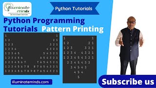 Pattern Printing Python Programming | TCS NQT | illuminateminds.com