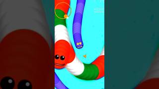 Worms Zone io 🐍 Tiny Worm vs Giant Worm 734