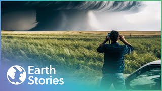 Stormchasers Close Call In Infamous Tornado Alley | The Weather Files | Earth Stories