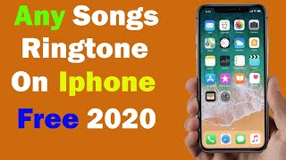 How to Set ANY Song as RINGTONE on iPhone | No iTunes | 2020