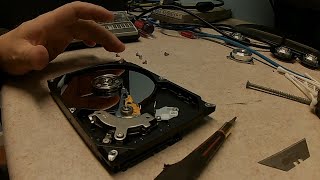 Recycling Hard Drive for Parts