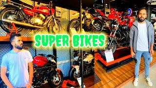 SJ MOTO GALLERY TOUR || More than 40 Superbikes | Motorbike Museum in Nepal 😍