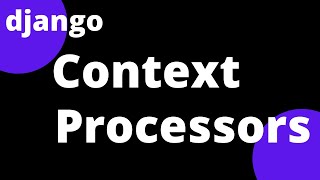 Django Context Processor