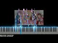 bang dream kizuna music piano cover instrumental free midi file